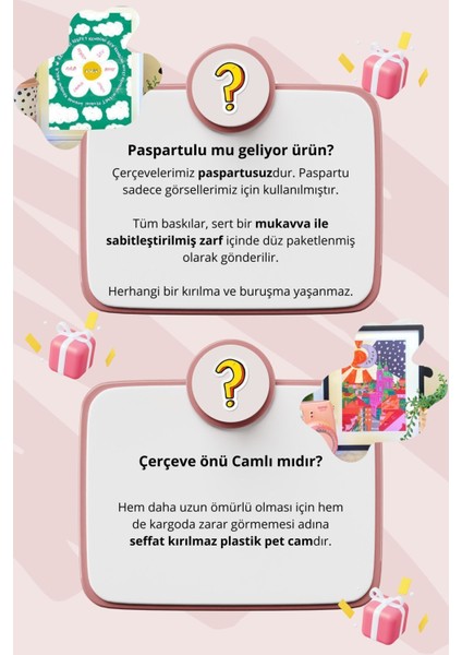 Baskı Koleksiyonundan "kındness" Baskısı - Siyah Çerçeveli indirimleri