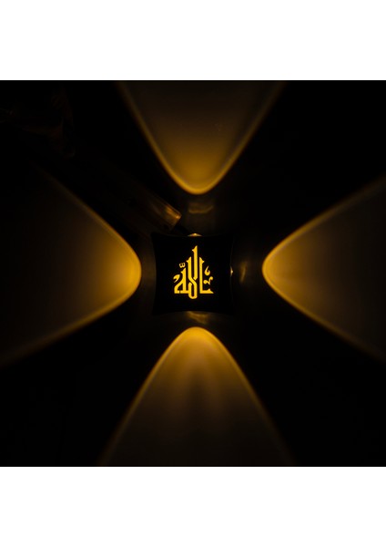 3000K Allah Dekoratif LED Duvar Aplik (5057)