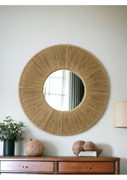Paille Jüt (Hasır) Ayna 50CM