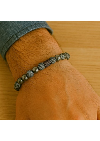 Bijuteri Mavi Taşlı Erkek Bileklik fiyatları