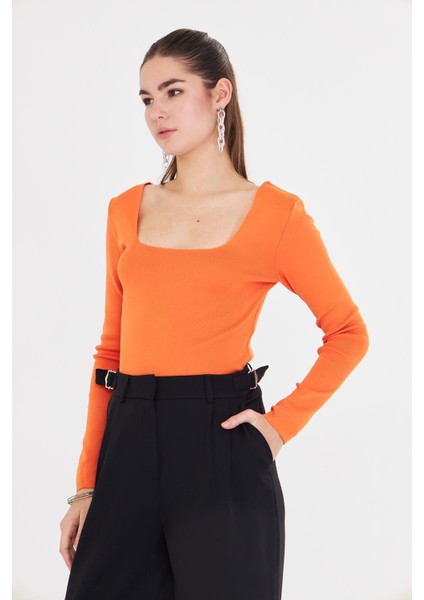 Geniş Yaka Triko modelleri