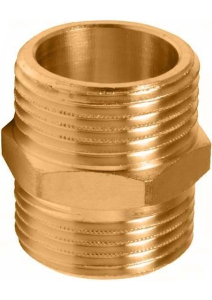 3/8 Sarı Nipel 3/8" 4 Adet