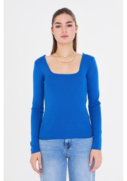 Geniş Yaka Triko modelleri