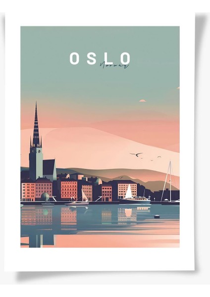 Oslo | Şehir Posteri fiyatları