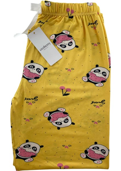 Kadın Panda Desenli Pijama Altı Milan - 106