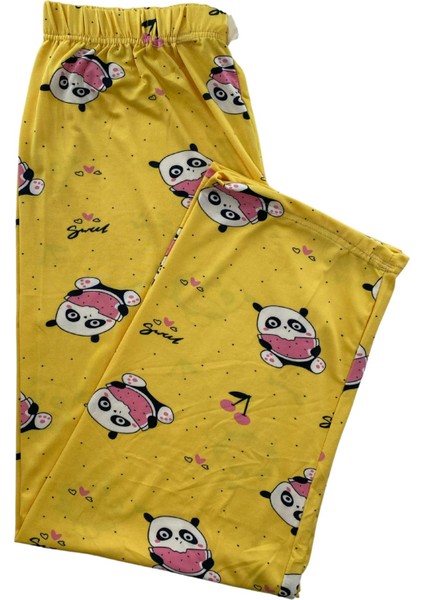 Kadın Panda Desenli Pijama Altı Milan - 106