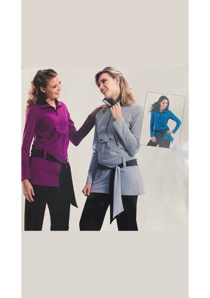 Berrak Collectıon Alt Üst Takım Sportswear Mürdüm Renk