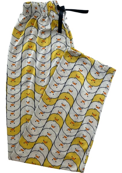 Kadın Sarı Beyaz Civcivli Pijama Altı Milan - 105 fiyatları