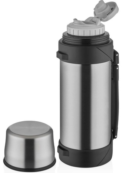 çelik termos 2000ml gri