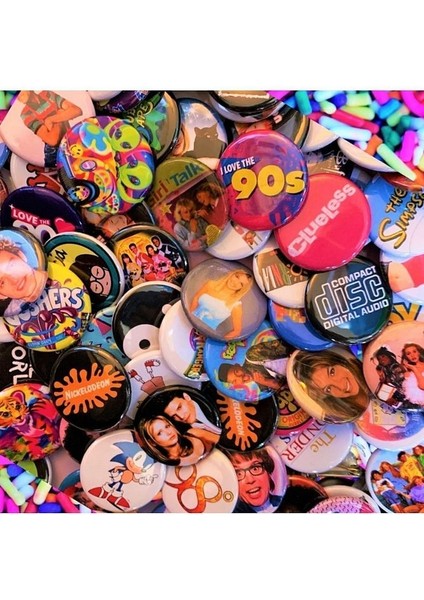 Y2K Grunge Temalı 1 Dolar Special Yazılı Rozet fiyatları