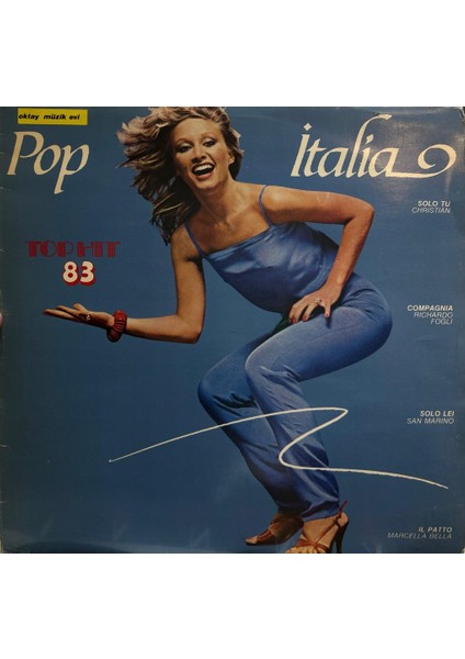 Pop Italia Top Hit 83 1983 Baskı Lp