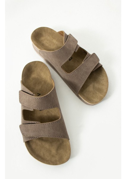 Charlie Çift Cırtlı Çift Bantlı Yumuşak Rahat Taban Anatomik Günlük Bantlı Kadın Terlik indirimleri