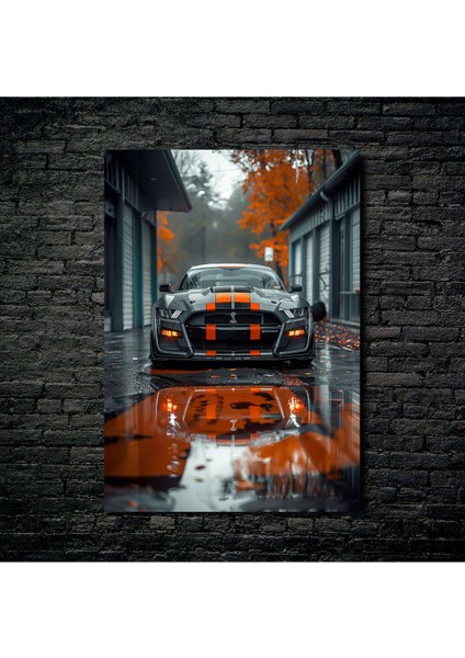 Anime Metal Poster Parlak Göz Alıcı Renkler - Yağmur Avcısı Karbon Gölgeler