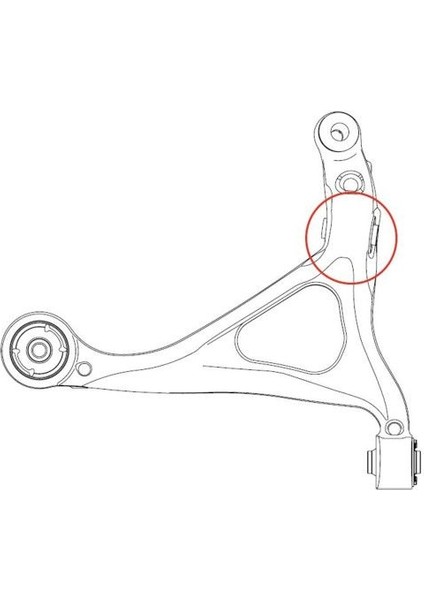 Honda Civic Salıncak Alt Burcu 1996-2000 51360-S04-G00S modelleri