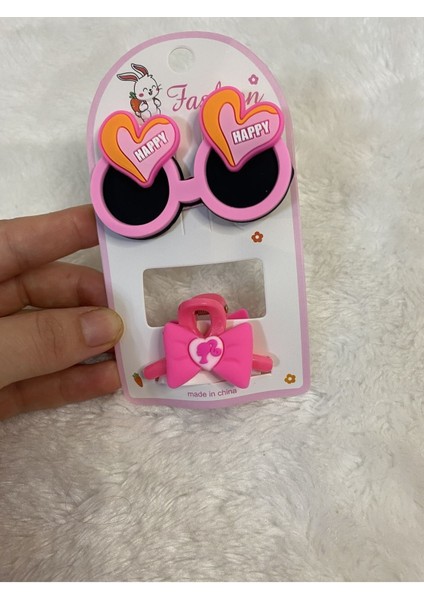 Gözlüklü Klips ve Mandal Toka Set fiyatları