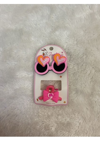 Gözlüklü Klips ve Mandal Toka Set modelleri