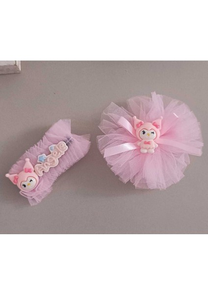2 Adet Prenses Figürlü Kız Çocuk Tüllü Boncuklu Lastik Toka Çocuk Tokası Bayram Tokası Okul Tokası fırsatları