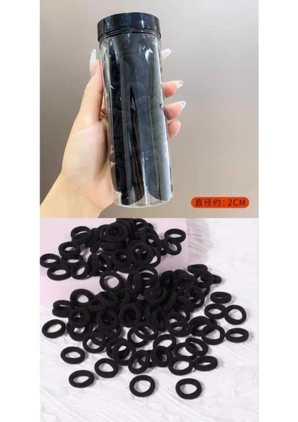 90 Adet Mini Lastik Toka Küçük Lastik Toka Küçük Toka Minik Toka Çocuk Tokası Bebek Tokası 2 cm