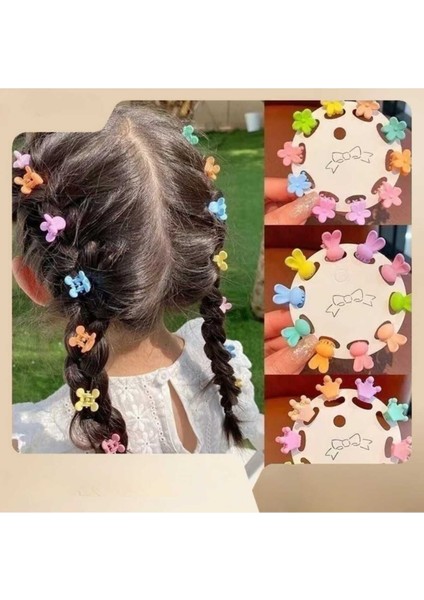 Kutulu Minik Yumuşak Lastik Toka Bebek Tokası Küçük Lastik Toka Mini Lastik Toka Kız Çocuk Tokası indirimleri