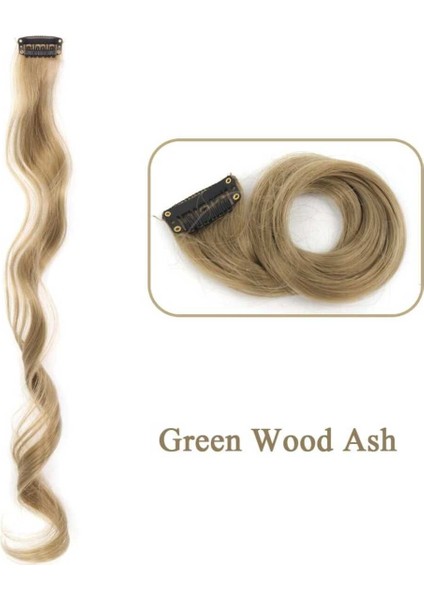 Kumral Renk Dalgalı Yan Çıt Çıt Postiş 50CM fiyatları