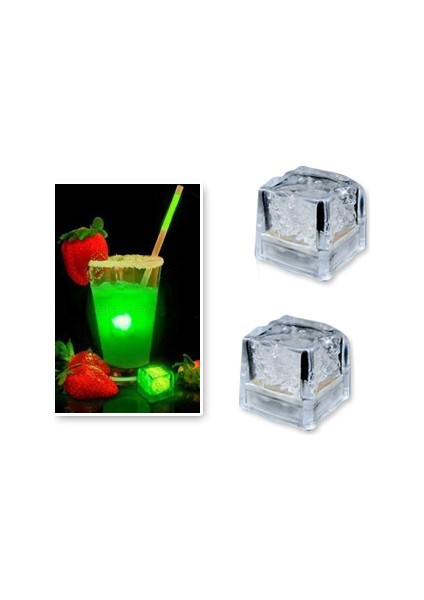 LED Işıklı Buz Küpleri (3 Adet)