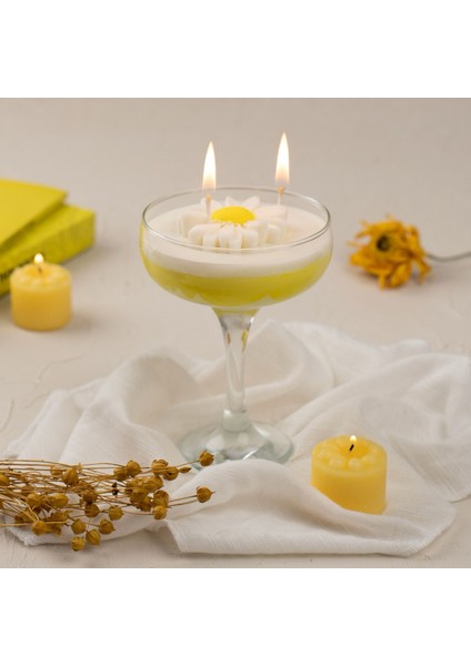 Honey Bee - Ananas&karışık Meyve Kokteyl Mum