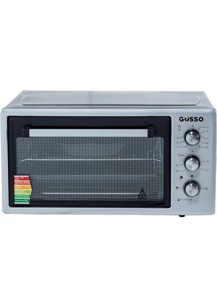 4050I Chef 50 Lt Mini Fırın Inox