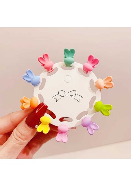 10 Adet Mini Boy Mandal Toka Seti Bebek Toka Seti Kız Çocuk Toka Küçük Mandal Toka Okul Tokası