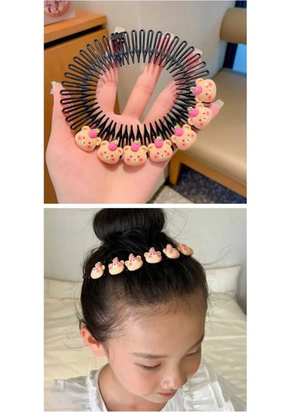 1 Adet Kız Çocuk Toka Çocuk Tokası Okul Tokası Bayram Tokası Hayalet Toka Görünmez Toka