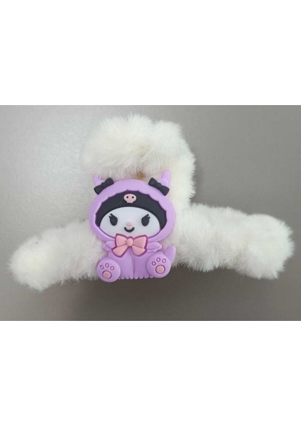 1 Adet Figürlü Peluş Mandal Toka Kız Çocuk Toka Çocuk Tokası Bayram Tokası Okul Tokası modelleri