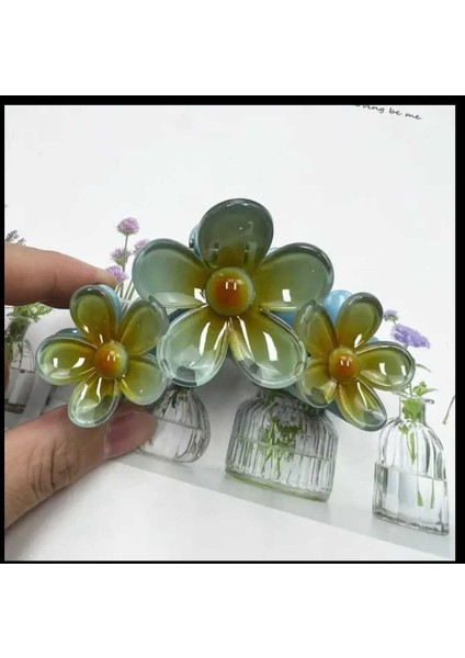 Lotus Çiçek Şekilli Lüks Mandal Toka 11 cm fiyatları