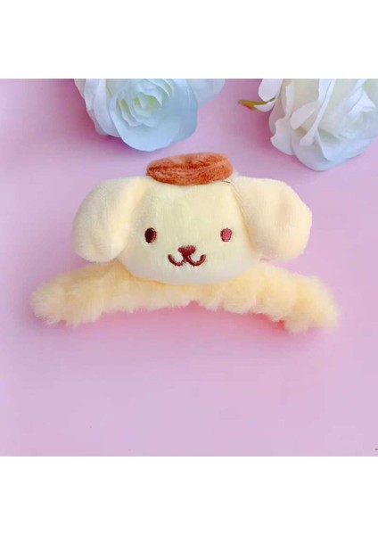 Kız Çocuklar Için Figürlü Peluş Mandal Toka Çocuk Tokası Okul Tokası Bayram Tokası Trend Toka modelleri