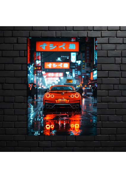 Anime Metal Poster Parlak Göz Alıcı Renkler - Japon Rüyası modelleri
