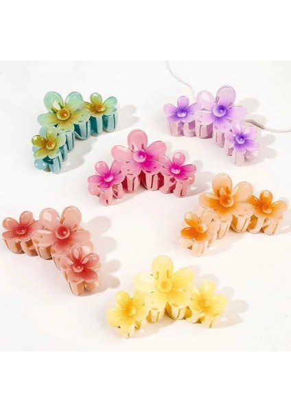 Lotus Çiçek Şekilli Lüks Mandal Toka 11 cm fırsatları