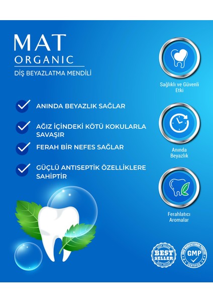 Diş Beyazlatma ve Temizleme Mendili fiyatları