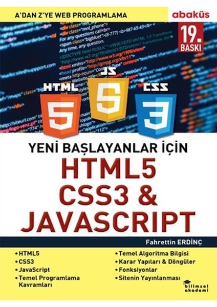 Yeni Başlayanlar Için Html5, Css3 ve Javascript - A Dan Z Ye Web Programlama