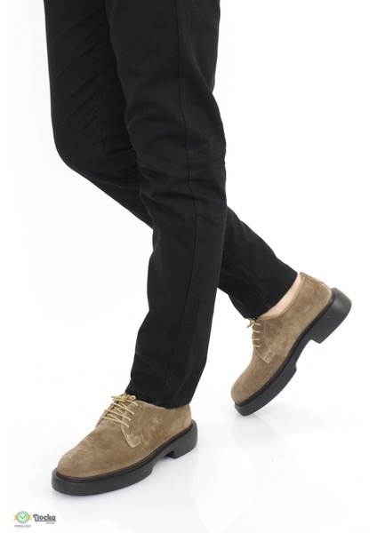 Docka Erkek Hakiki Deri Klasık Tarz Kalın Taban Süet Oxfort Ayakkabı ER5M/OX313 indirimleri