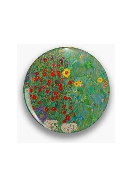 Van Gogh Irisler Tablo Resim Rozet