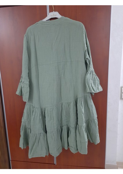 Müslin Yeşil Renkli Elbise fiyatları