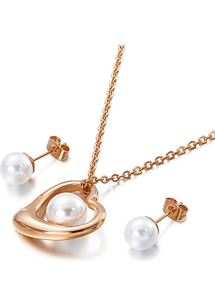 Çelik Takı Seti LC.S.01045.420-Ç12