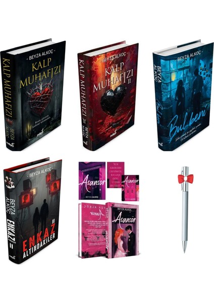 Kalp Muhafızı Set, Bul Beni, Enkaz Altındakiler (2), Asansör, Caprice Kalem ve Voleybol Topu Hediye