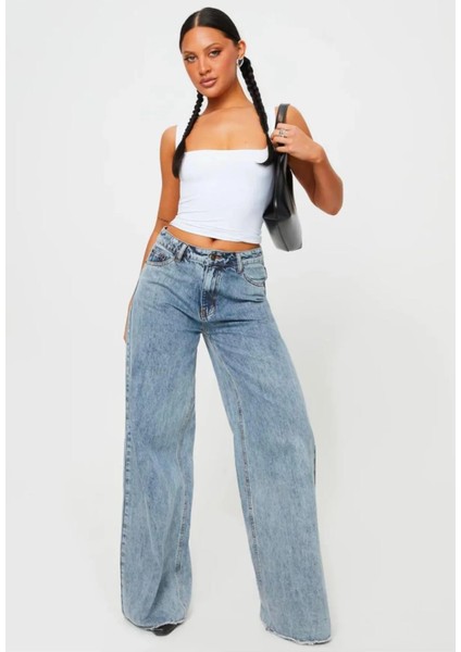 Kare Yaka Geniş Askılı Basic Bluz ( Crop Değildir ) fiyatları