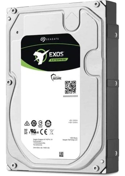 EXOS 4TB 7200RPM 256MB SATA3 6Gbit/sn ST4000NM000A NAS HDD