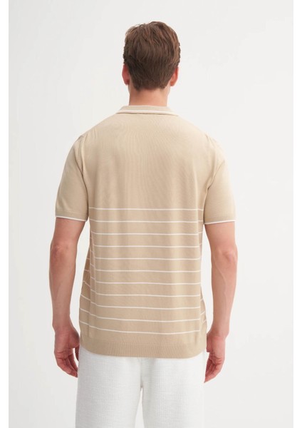 Triko Bej Erkek T-Shirt 3012 fiyatları