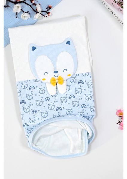 Erkek Bebek Çift Katlı Natural Penye Battaniye STL6981 fiyatları