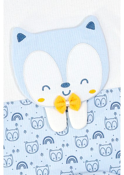 Erkek Bebek Çift Katlı Natural Penye Battaniye STL6981 modelleri