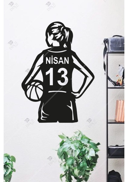 Kişiye Özel Kadın Basketbol Forma Gerçekçi Ahşap Duvar Dekorasyonu Ahşap fiyatları