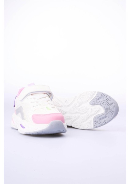 Filet Pudra Kız Çocuk Sneaker Toti