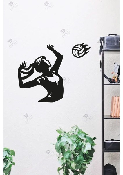 Voleybol Figürü Gerçekçi Ahşap Duvar Dekorasyonu fiyatları