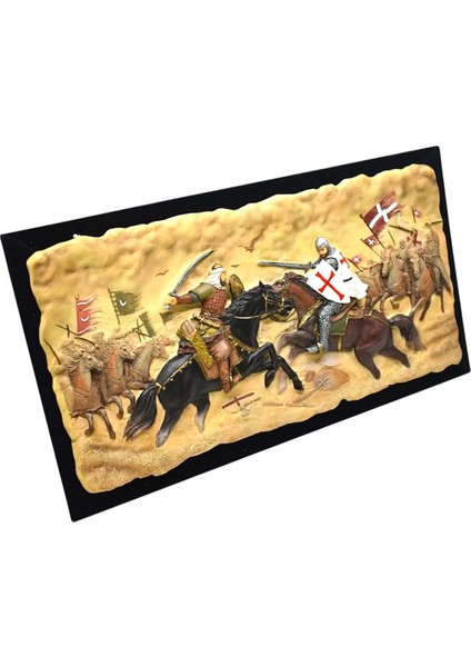 Hıttin Savaşı Kabartmalı Dekoratif Duvar Tablosu modelleri